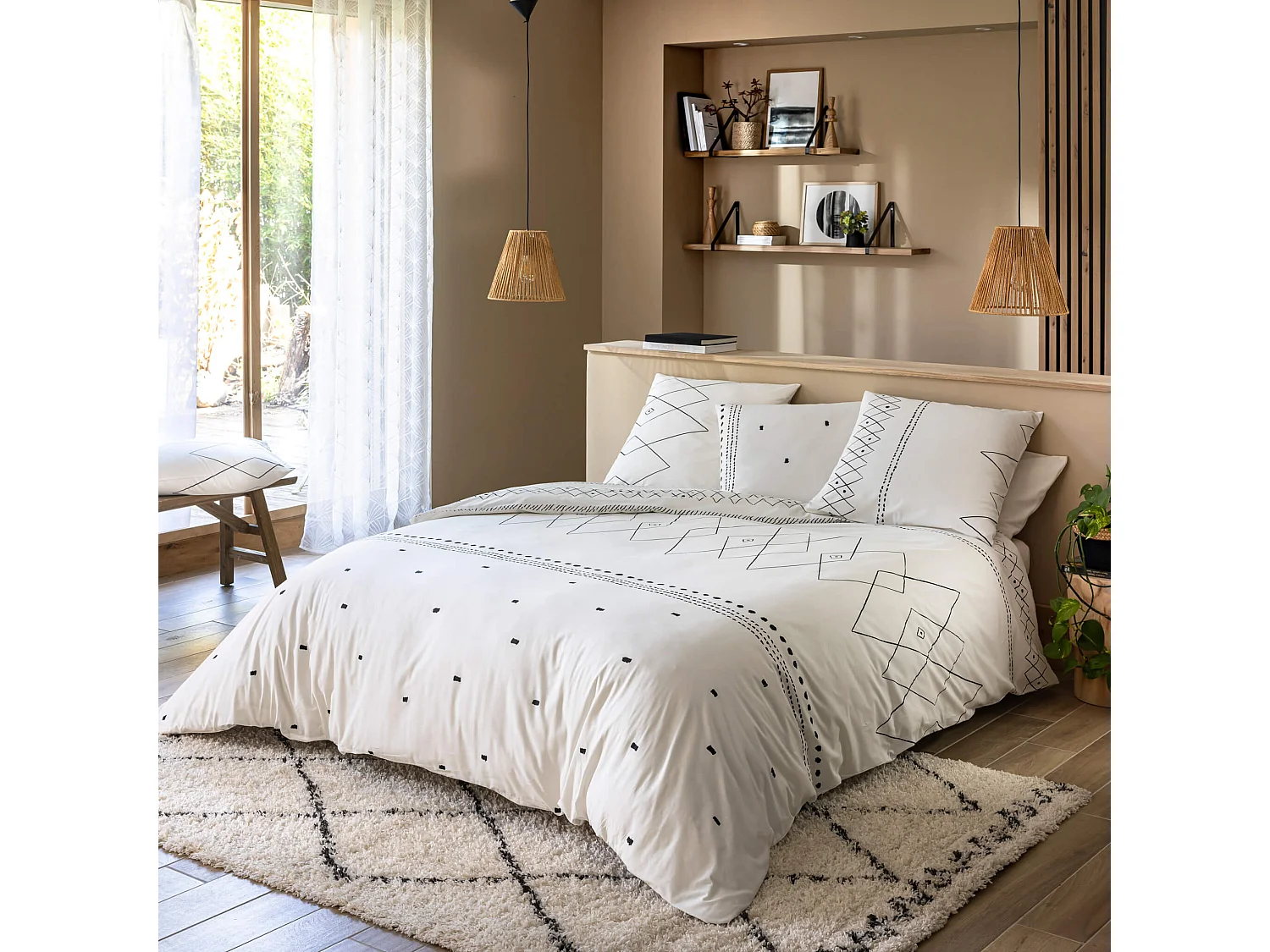 Parure de lit Essence berbère 240x220