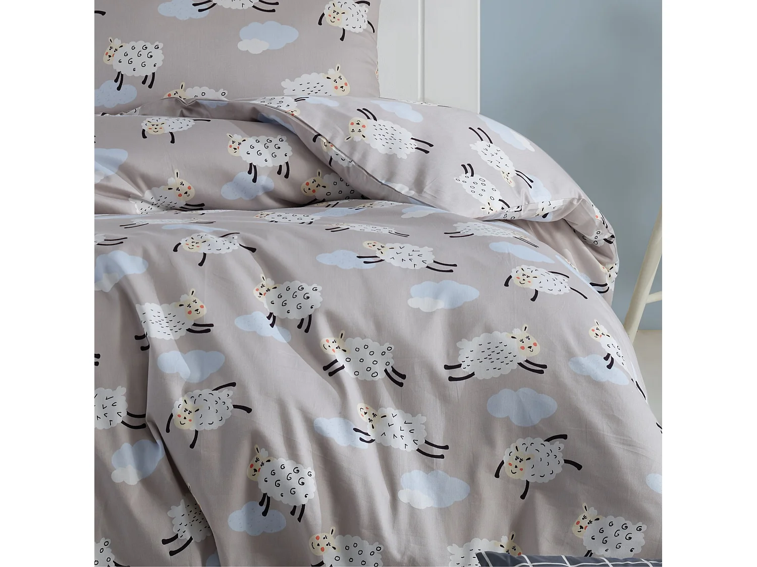 Parure de lit Mouton 140x200