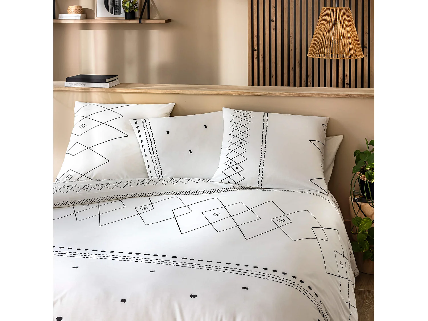 Parure de lit Essence berbère 200x200