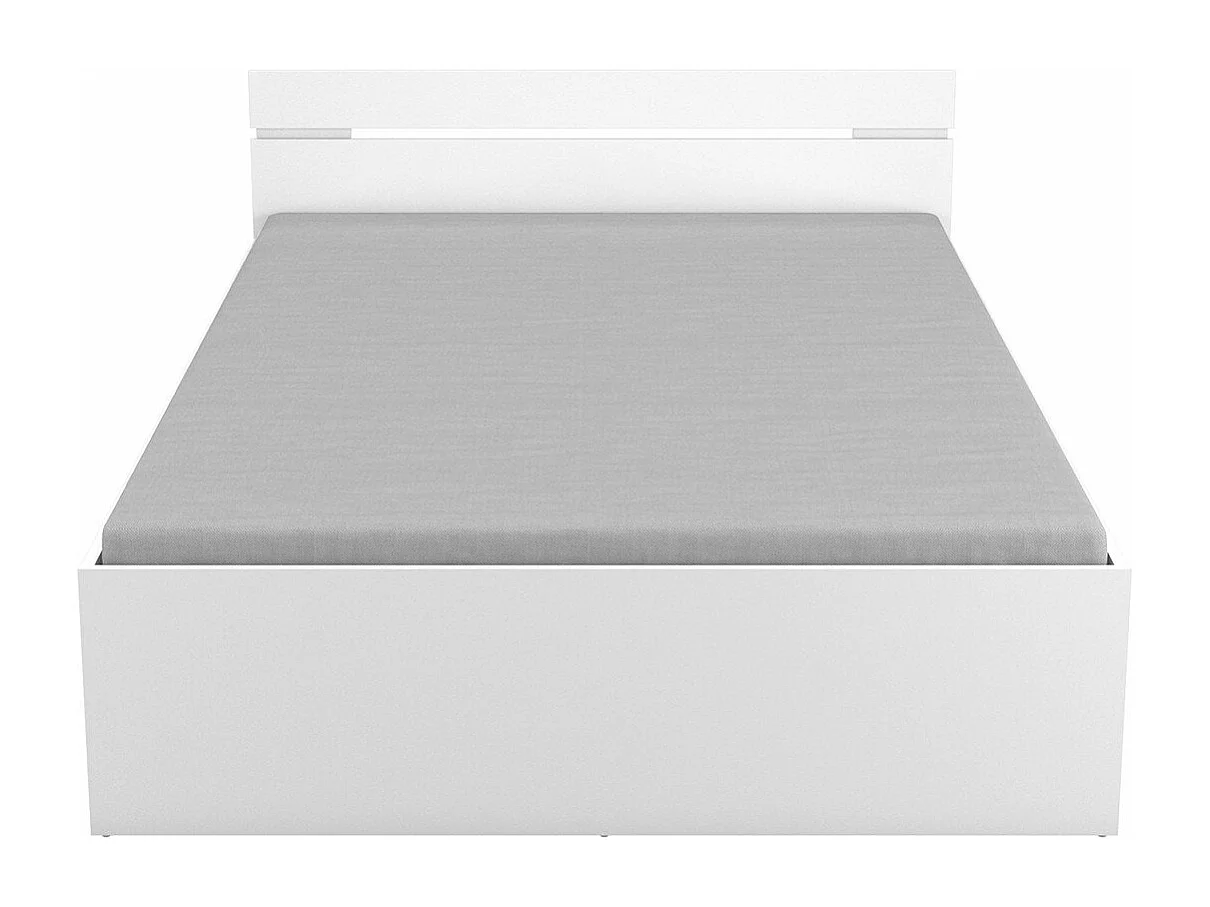 Lit 140X200 cm 2 tiroirs et 1 niche L204,3 cm - MICHIGAN