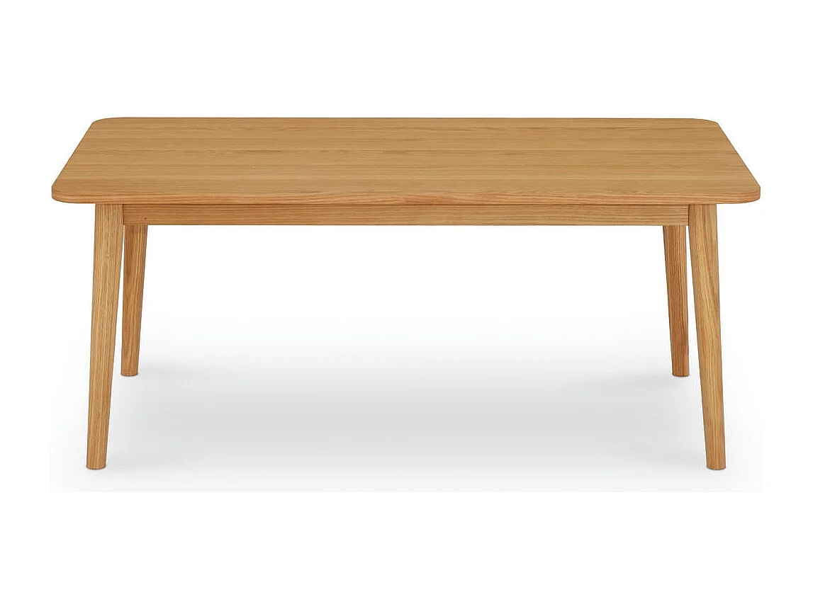 Rechthoekige Salontafel Texas - Massief eikenhout - Naturel