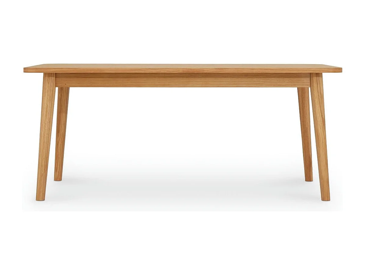 Table basse Nyborg avec Rectangulaire et - Chêne massif et - huile naturelle