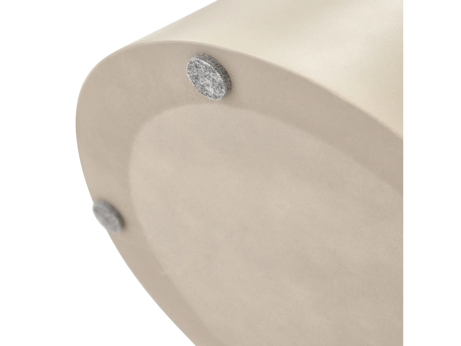 Ronde Salontafel Tango - MDF & travertijn - Beige