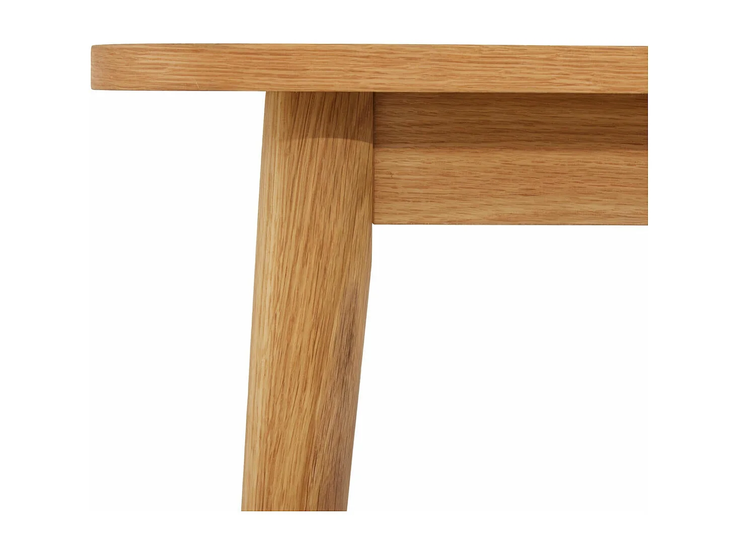 Mesa de centro cuadrada Nyborg - Madera maciza de roble y - Aceite natural