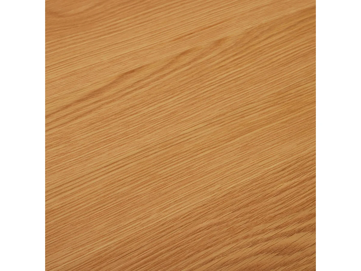 Mesa de centro cuadrada Nyborg - Madera maciza de roble y - Aceite natural