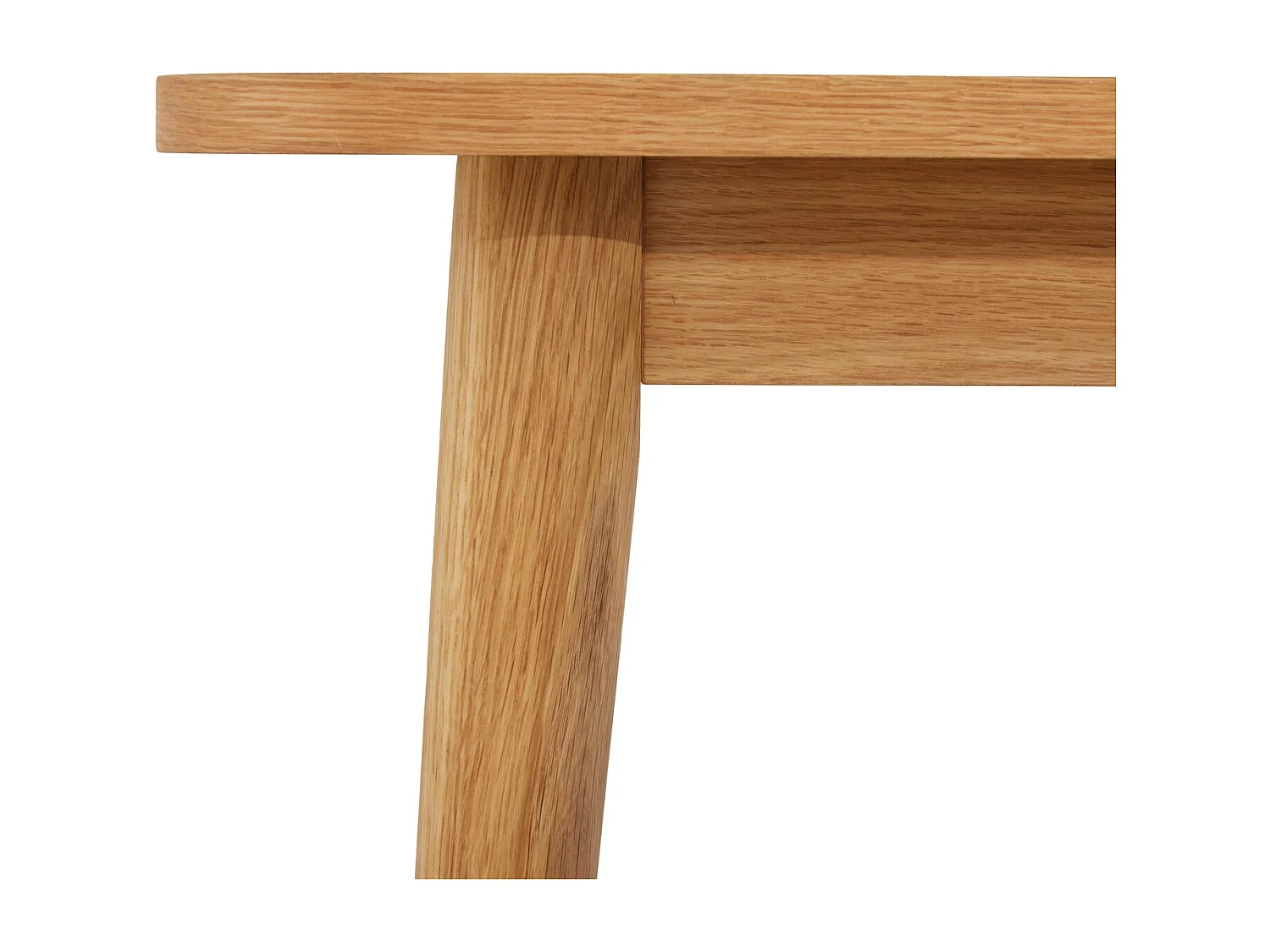 Table basse Nyborg avec Carrée et - Chêne massif et - huile naturelle