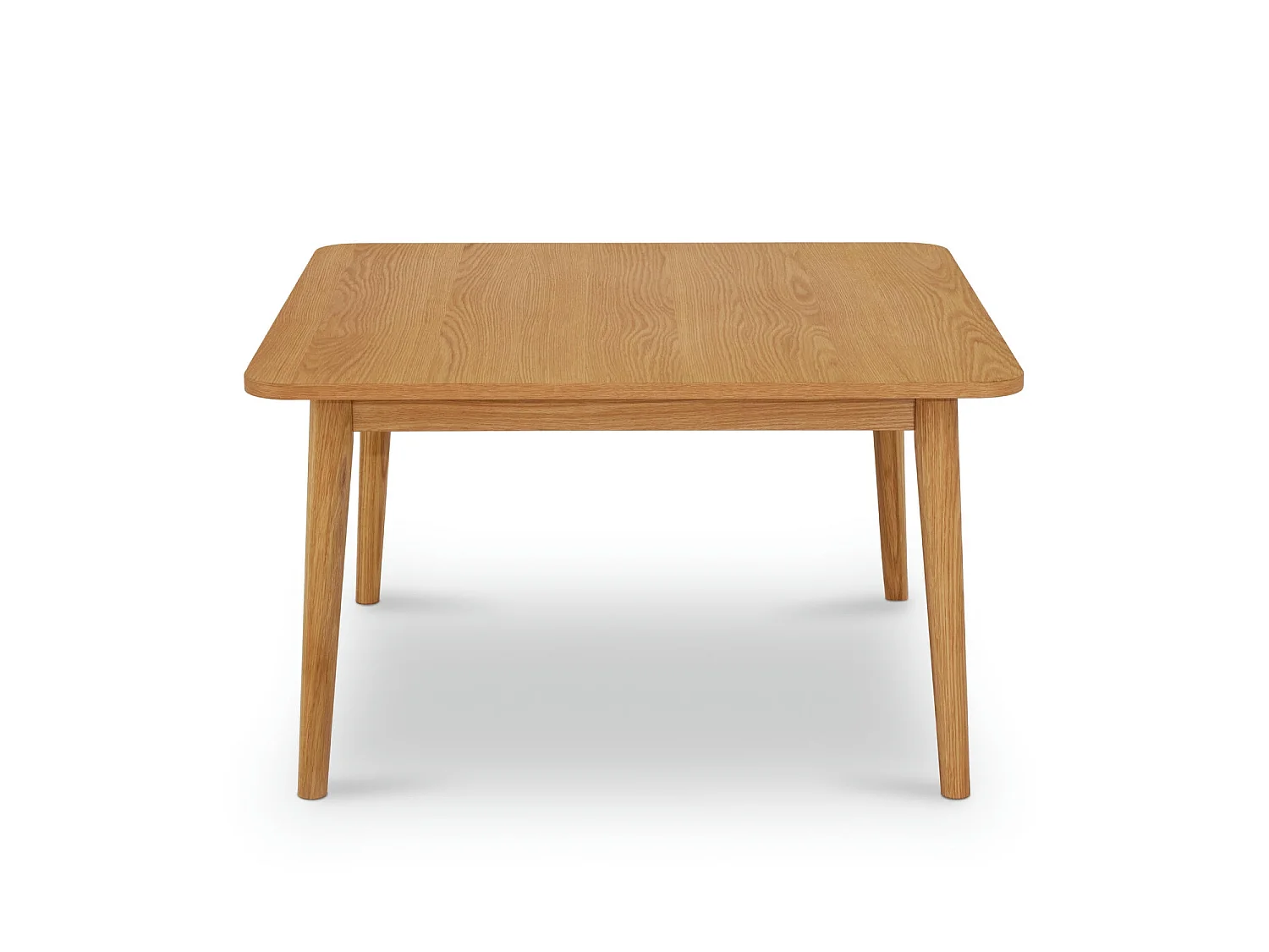 Table basse Nyborg avec Carrée et - Chêne massif et - huile naturelle