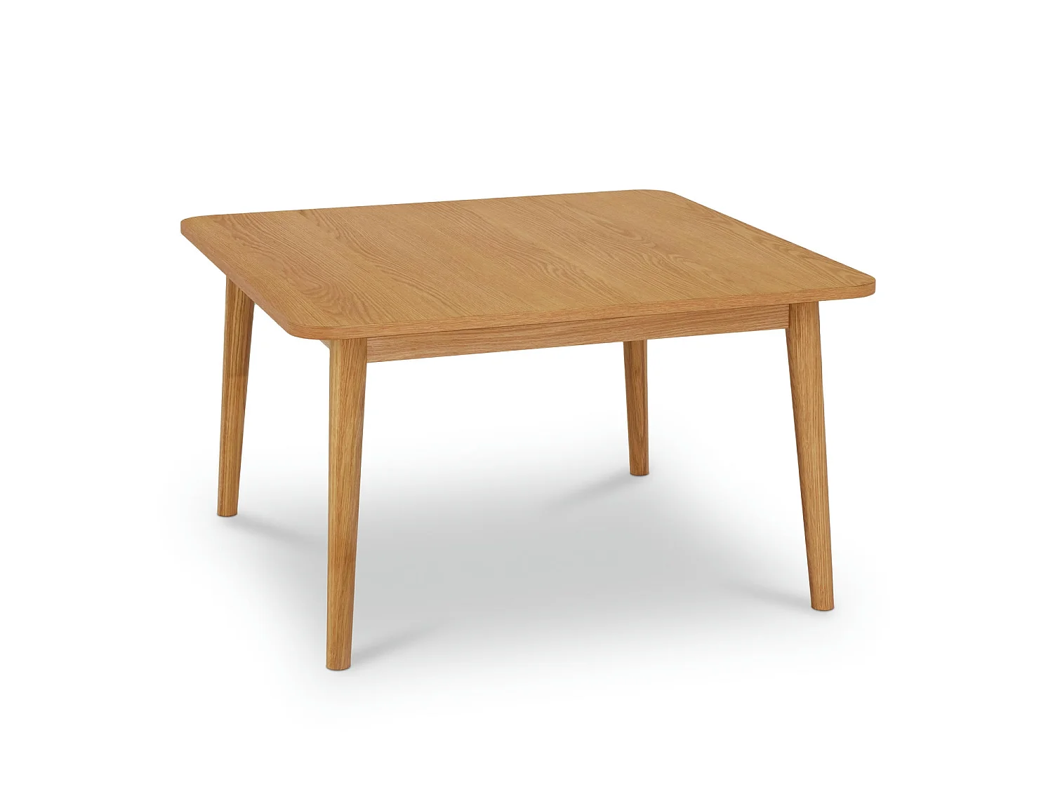 Table basse Nyborg avec Carrée et - Chêne massif et - huile naturelle