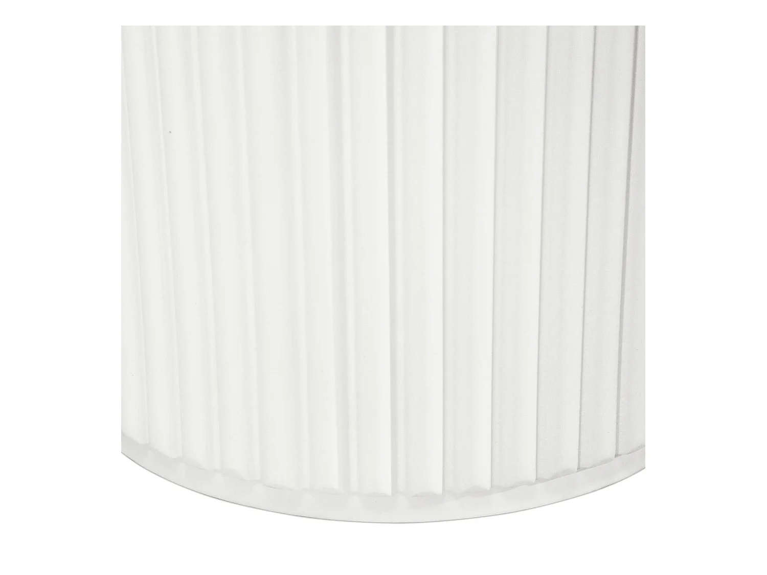 Runder Couchtisch Easy - MDF & Marmor - Weiß