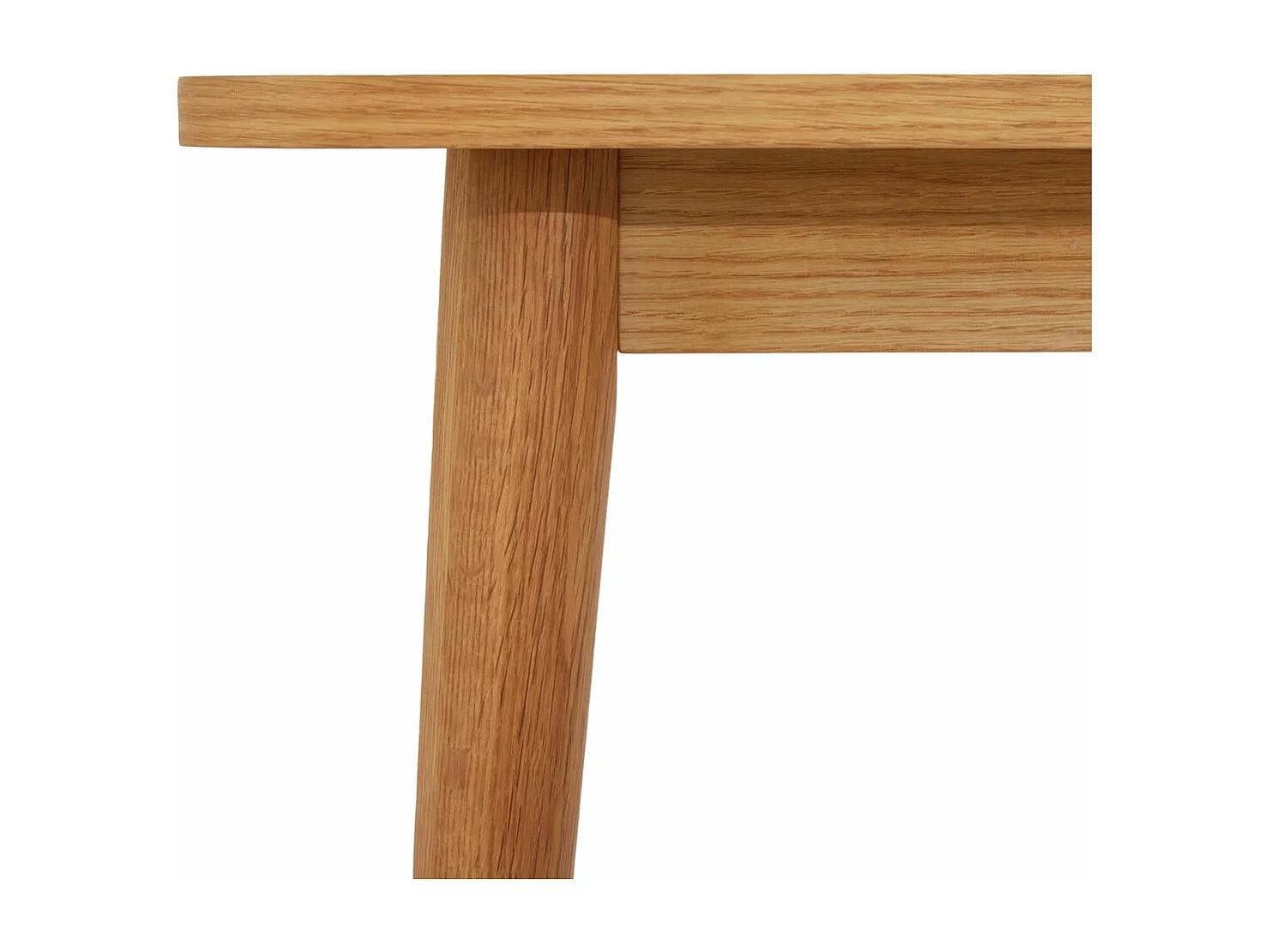 Rechthoekige Salontafel Texas - Massief eikenhout - Naturel