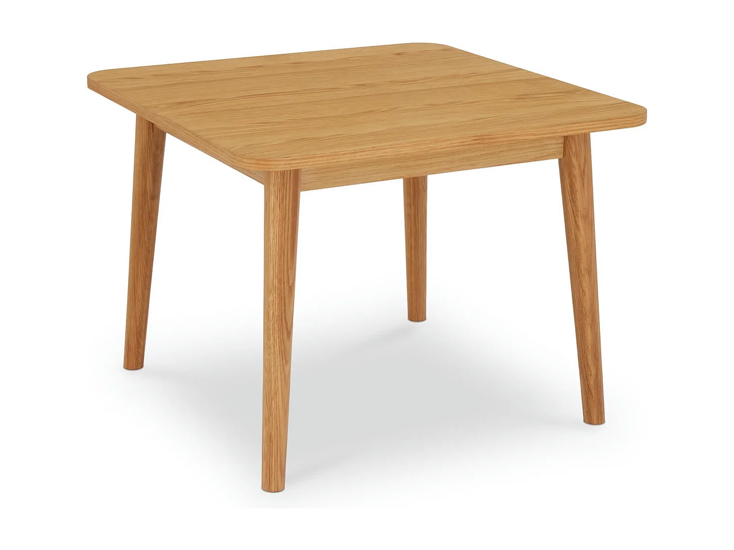 Table basse Nyborg avec Carrée et - Chêne massif et - huile naturelle