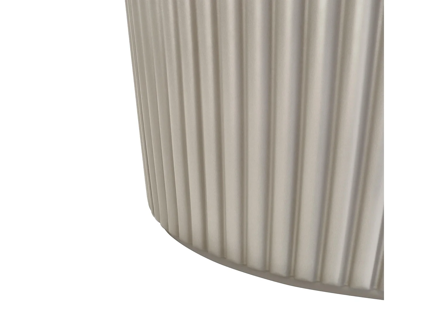 Runder Couchtisch Easy - MDF & Marmor - Grau