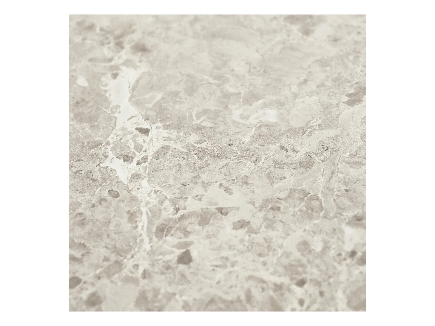 Tavolino rotondo Easy - MDF e marmo - Grigio