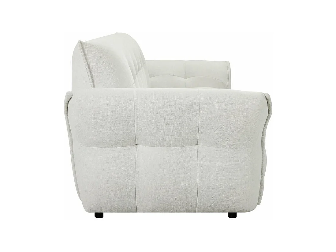 Canapé Lima - 3 places - Tissu - Beige