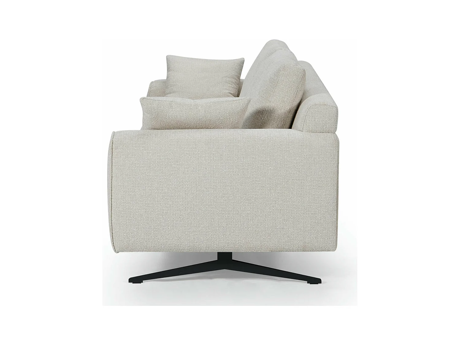 Sofa Detroit - 3-Sitzer - Stoff - Beige