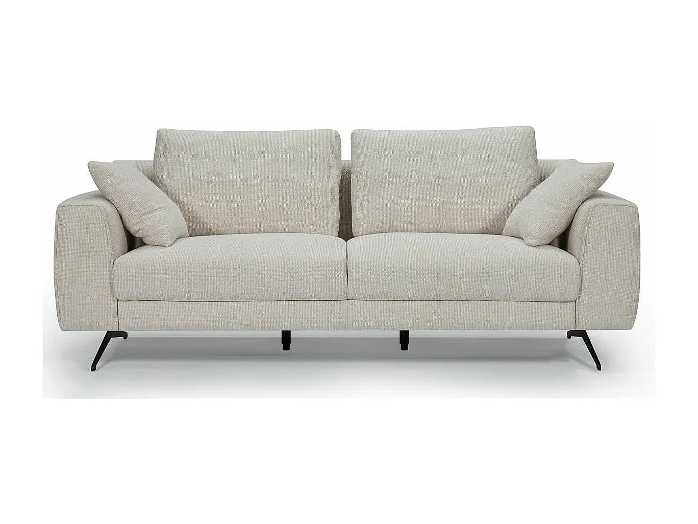 Canapé Detroit - 3 places - Tissu - Beige