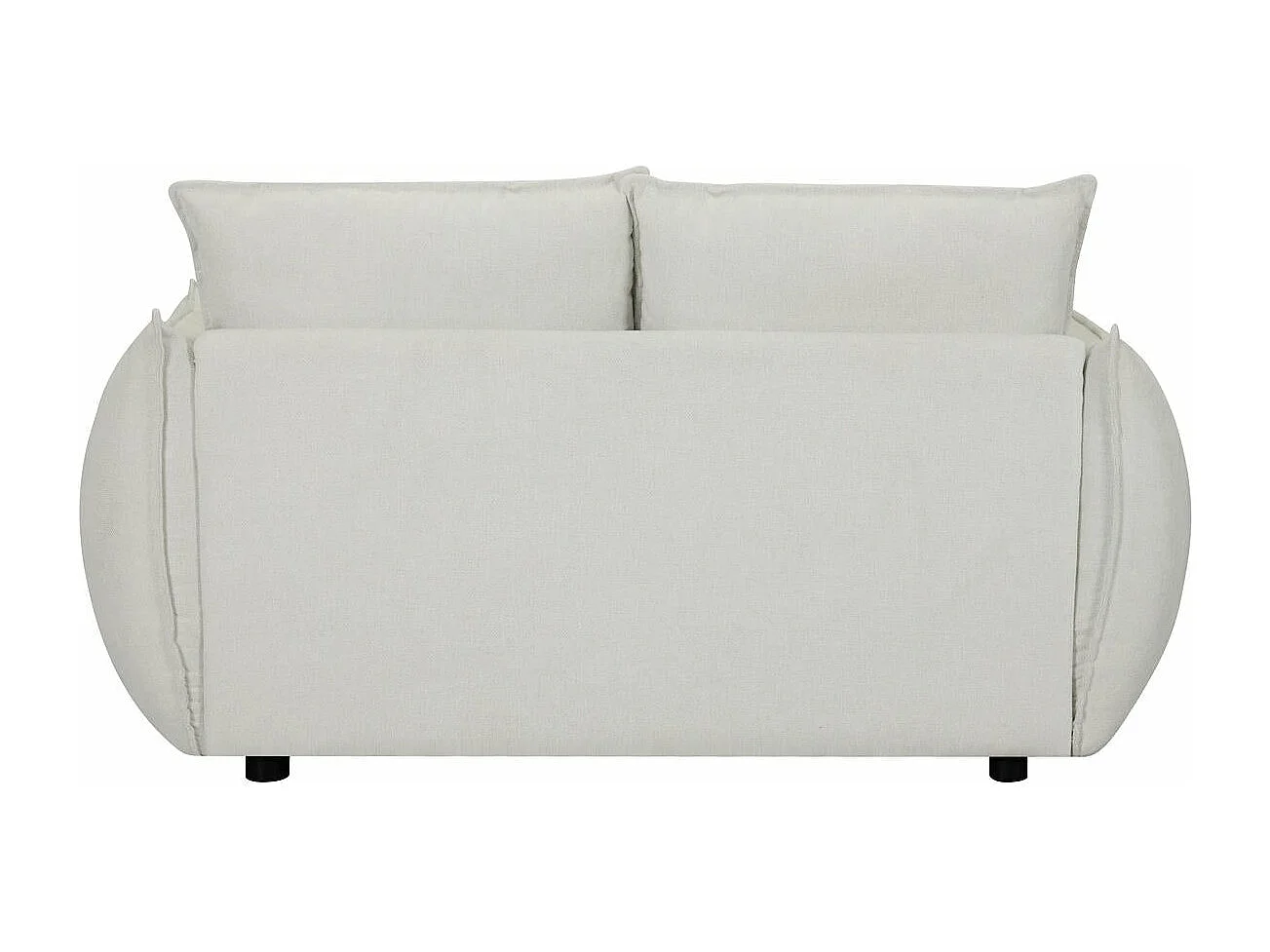 Tweezitsbank Oslo van stof - beige