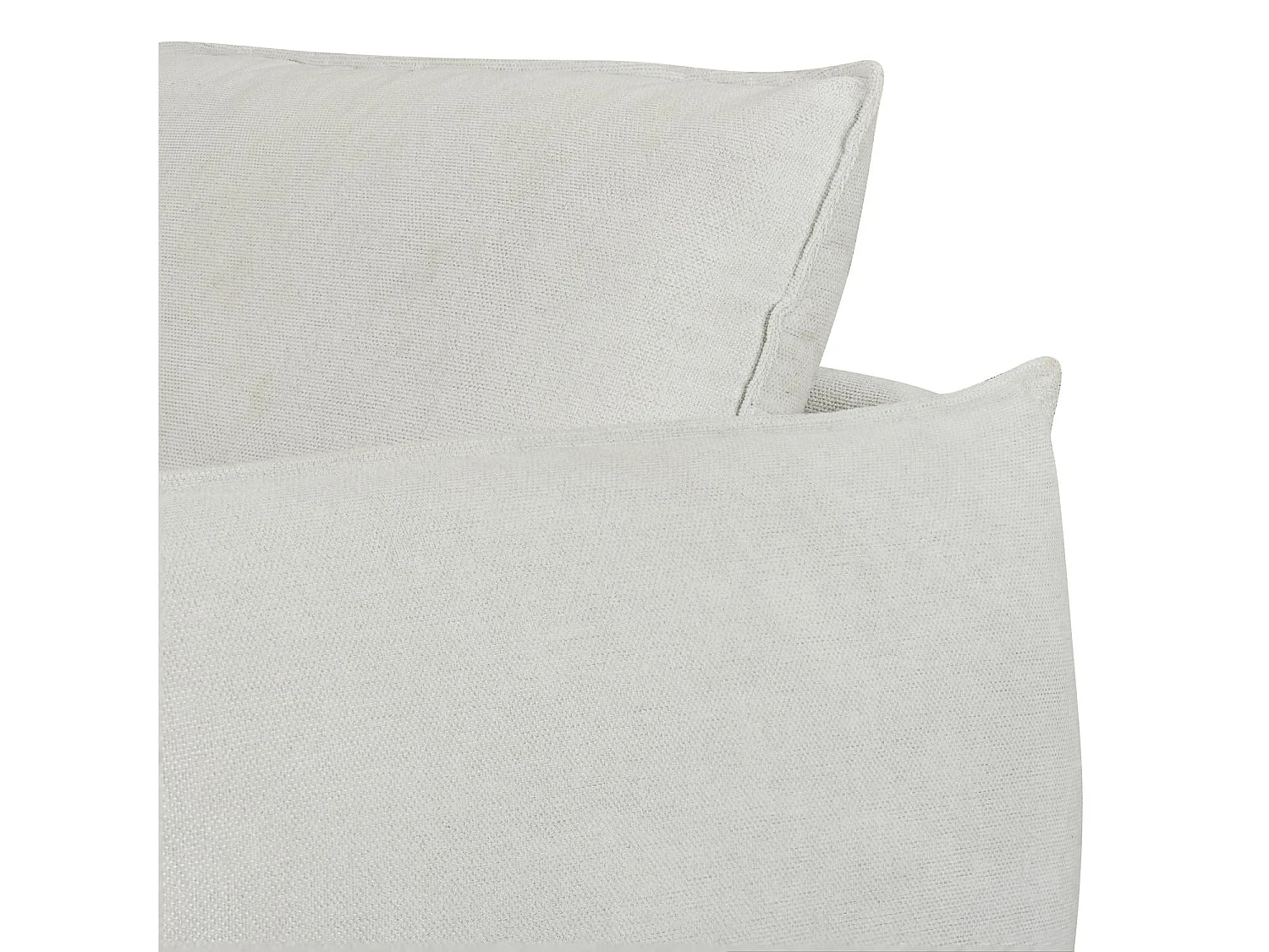 Tweezitsbank Oslo van stof - beige