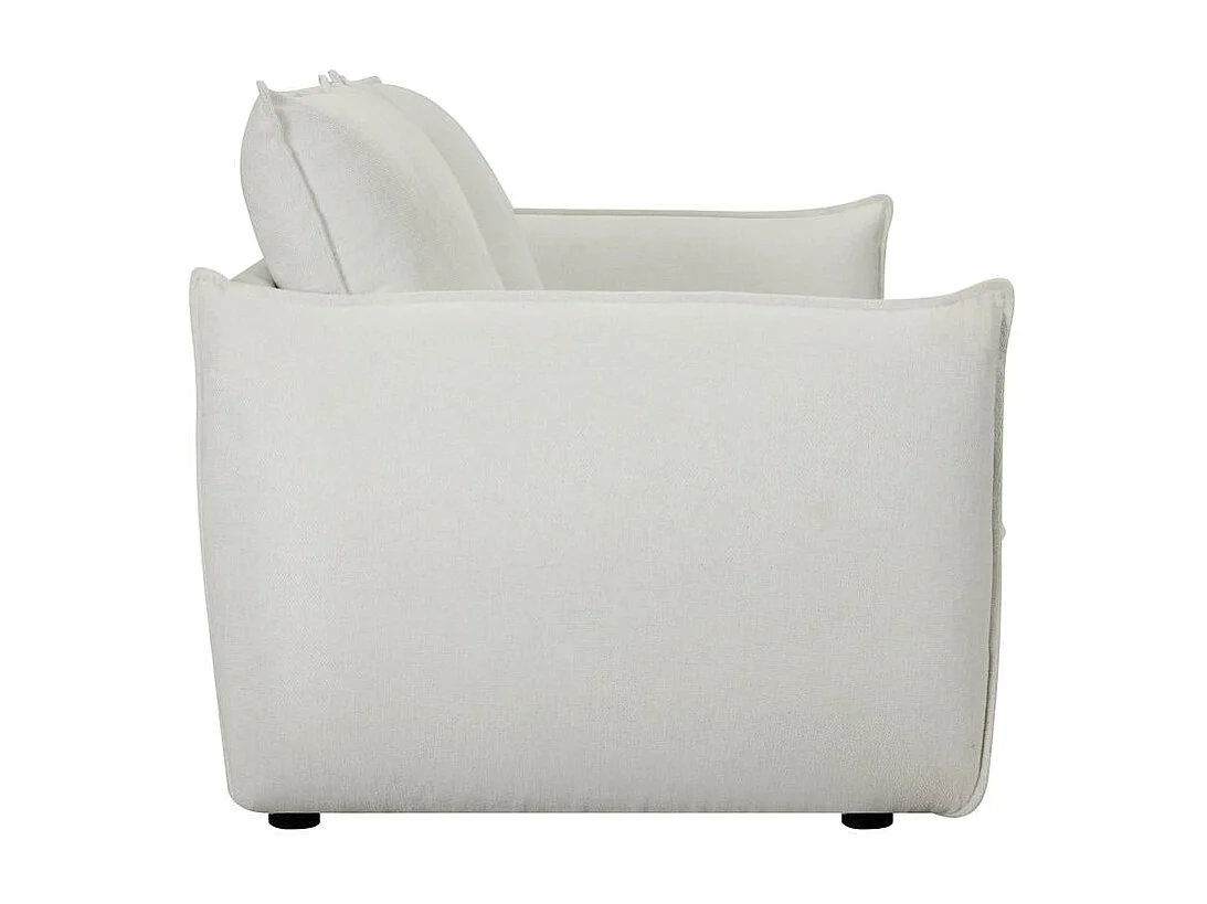 Canapé Oslo - 2 places - Tissu - Beige