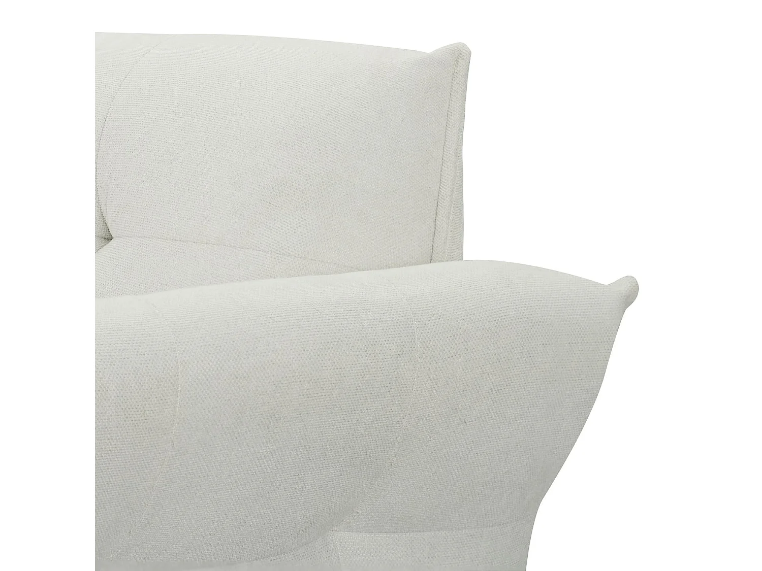 Tweezitsbank Lima van stof - beige