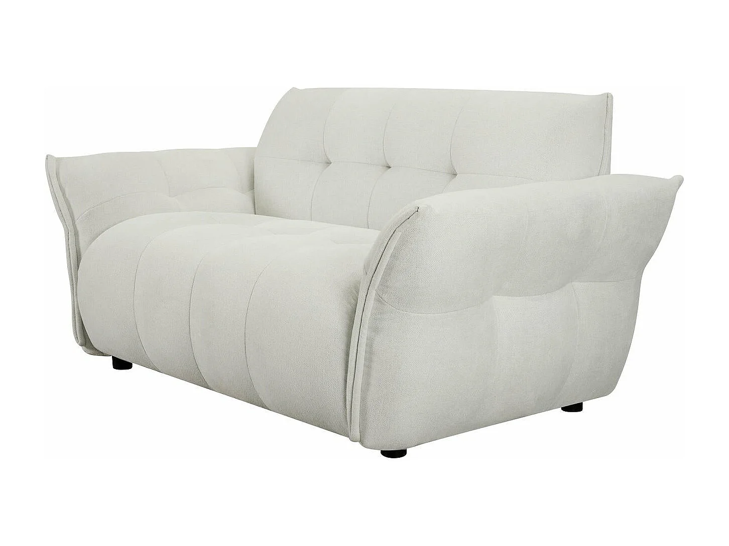 Canapé Lima - 2 places - Tissu - Beige