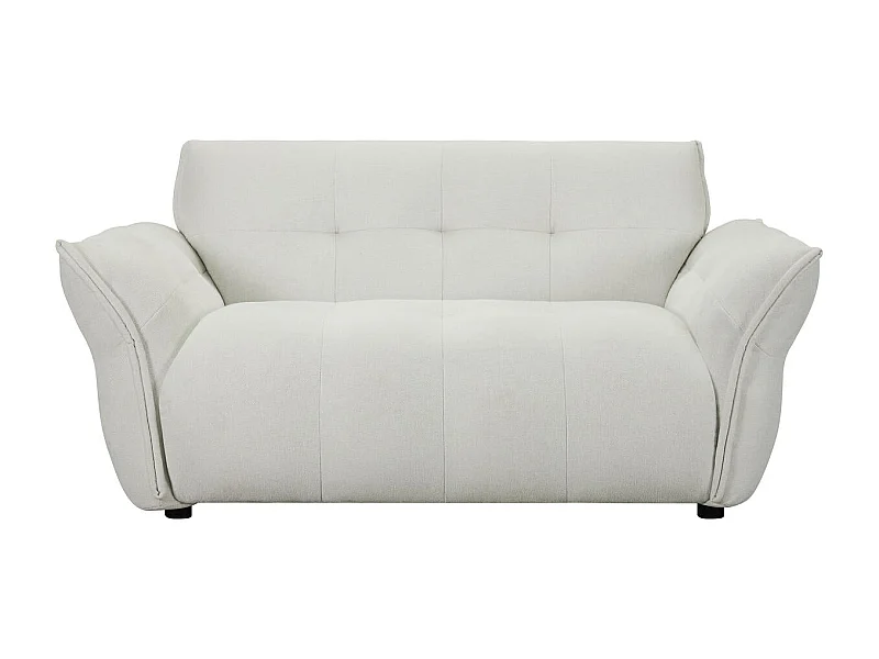 Canapé Lima - 2 places - Tissu - Beige