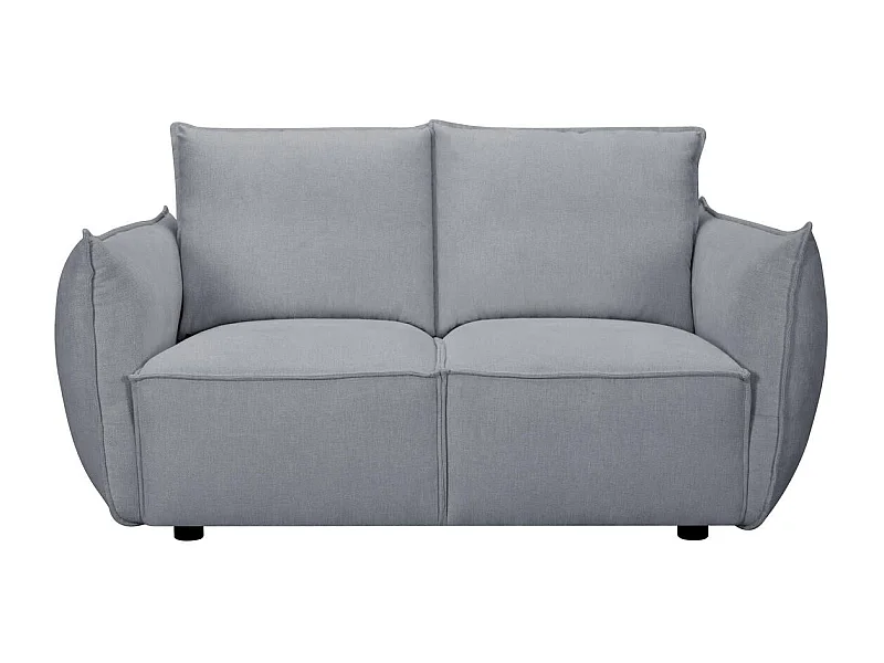 Sofa Oslo - 2-Sitzer - Stoff - Grau