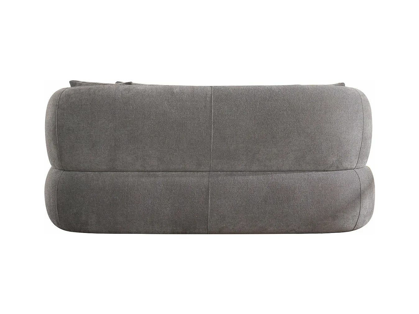 Canapé New York - 2 places - Tissu - Gris