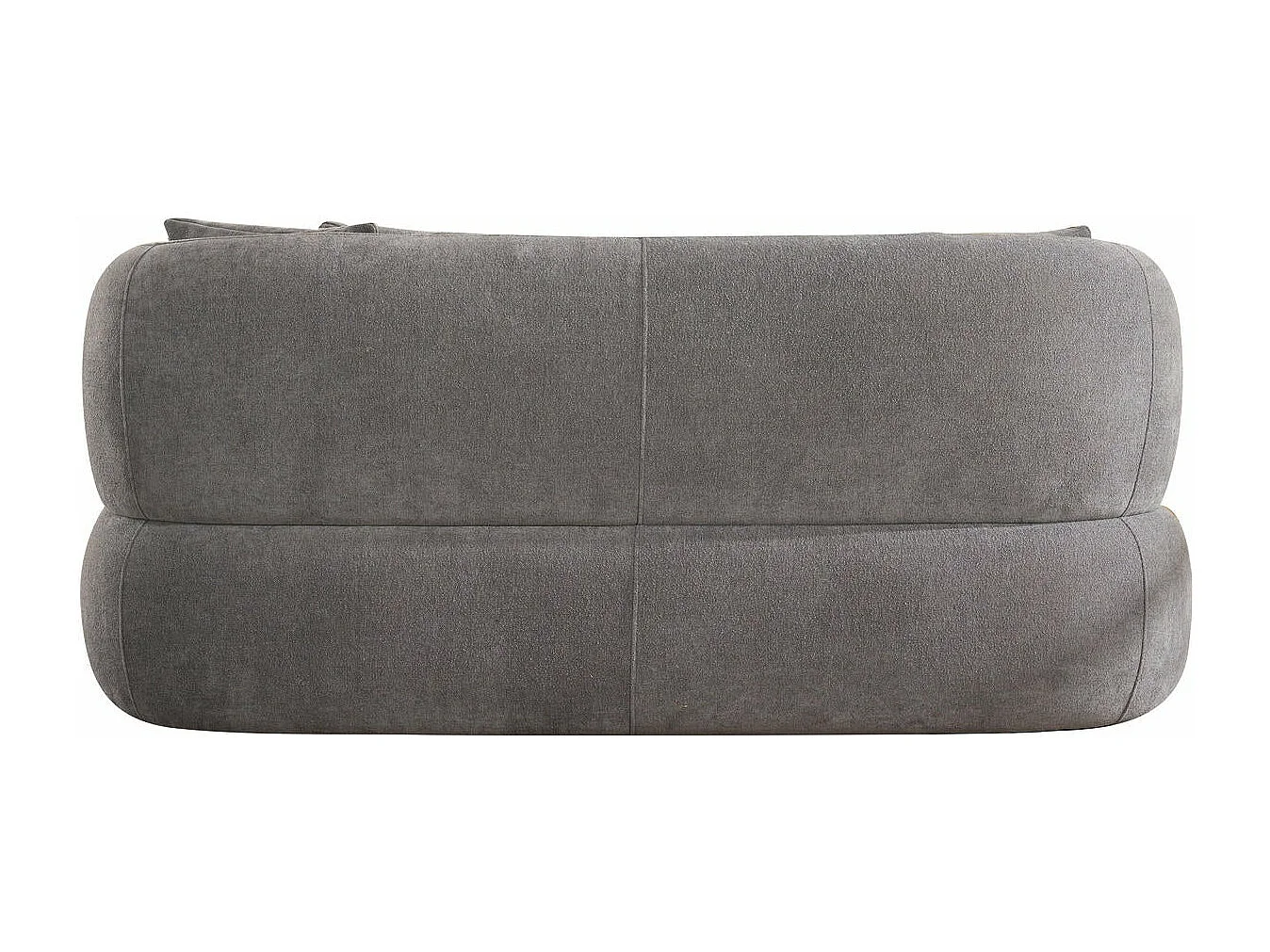 Canapé New York - 2 places - Tissu - Gris