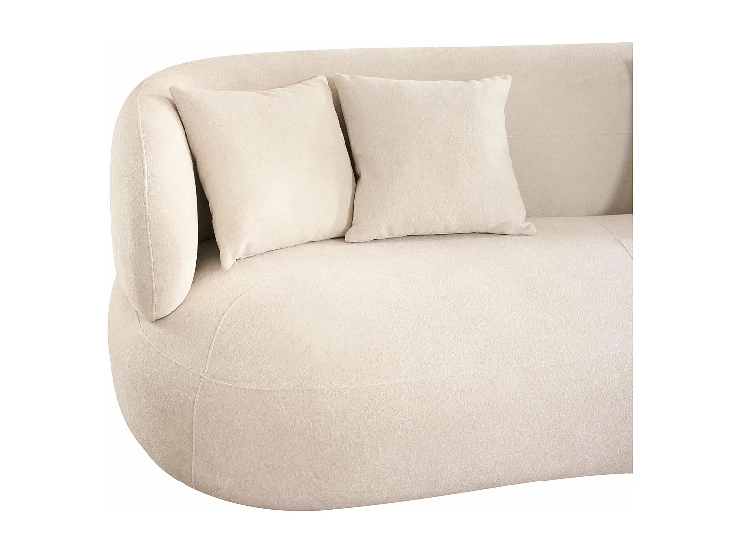 Driezitsbank New York van stof -