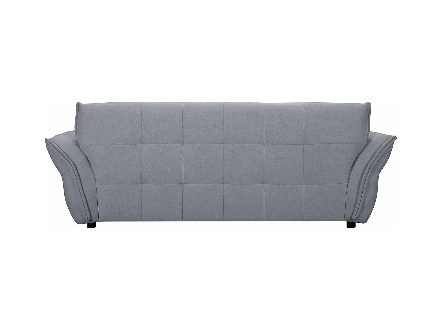 Canapé Lima - 3 places - Tissu - Gris