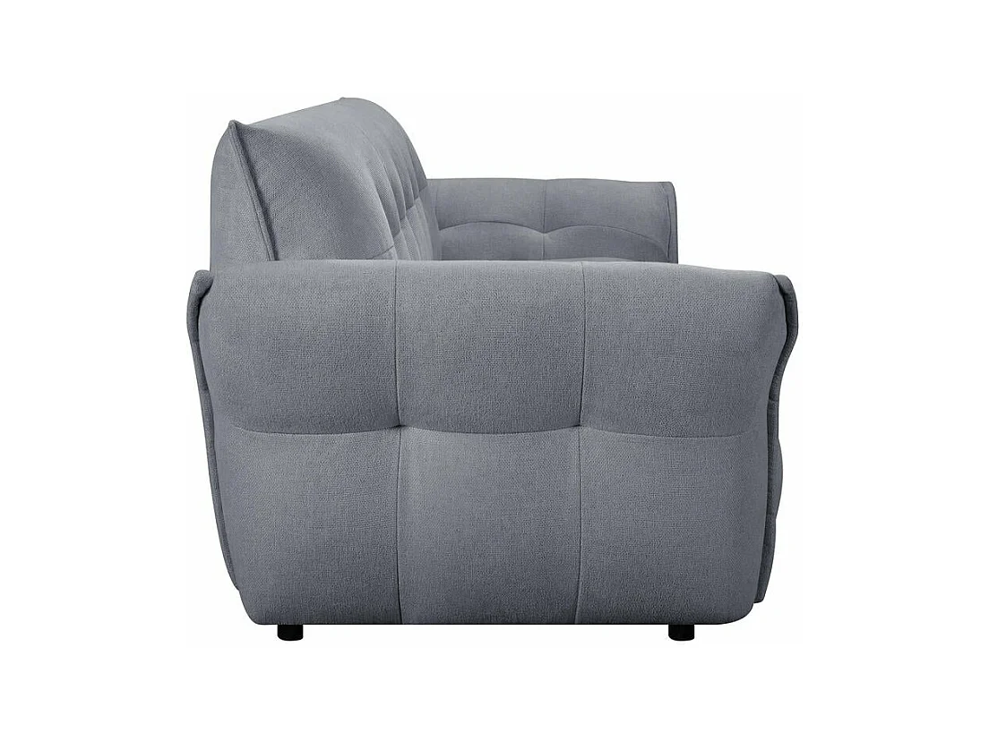 Canapé Lima - 3 places - Tissu - Gris