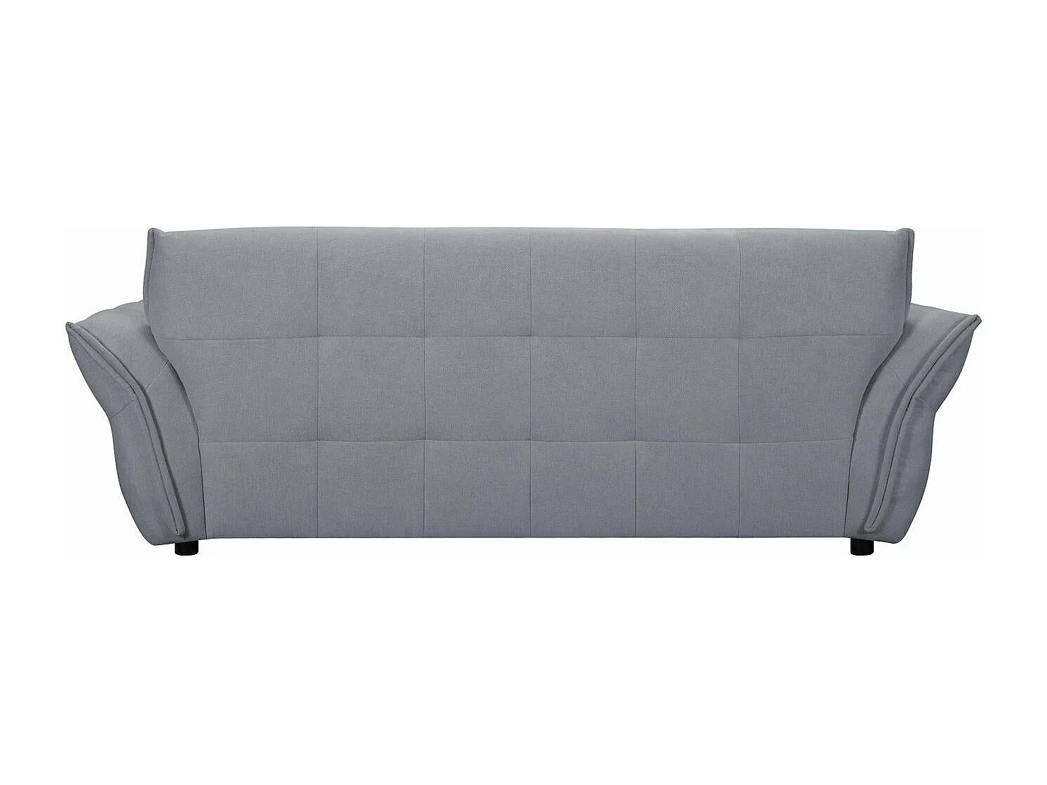 Canapé Lima - 3 places - Tissu - Gris