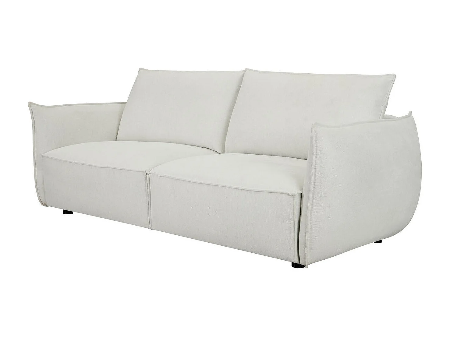 Canapé Oslo - 3 places - Tissu - Beige