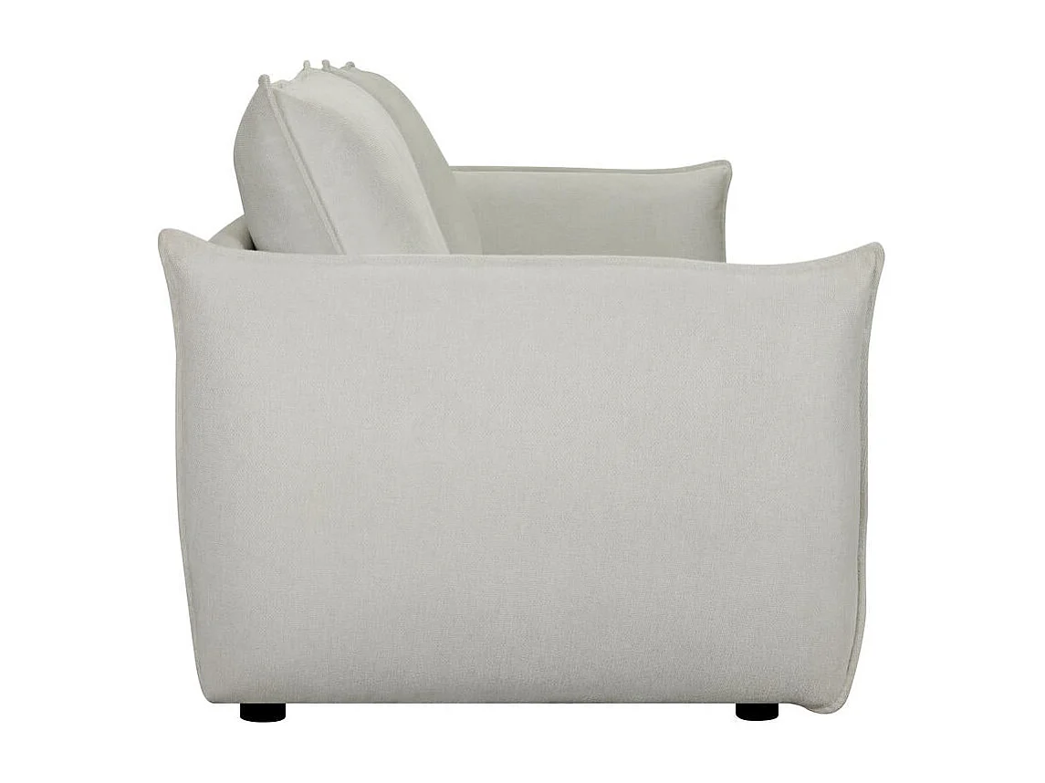 Canapé Oslo - 3 places - Tissu - Beige