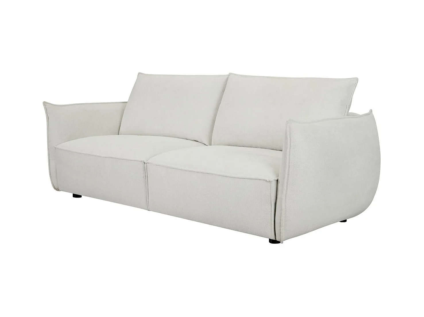 Canapé Oslo - 3 places - Tissu - Beige