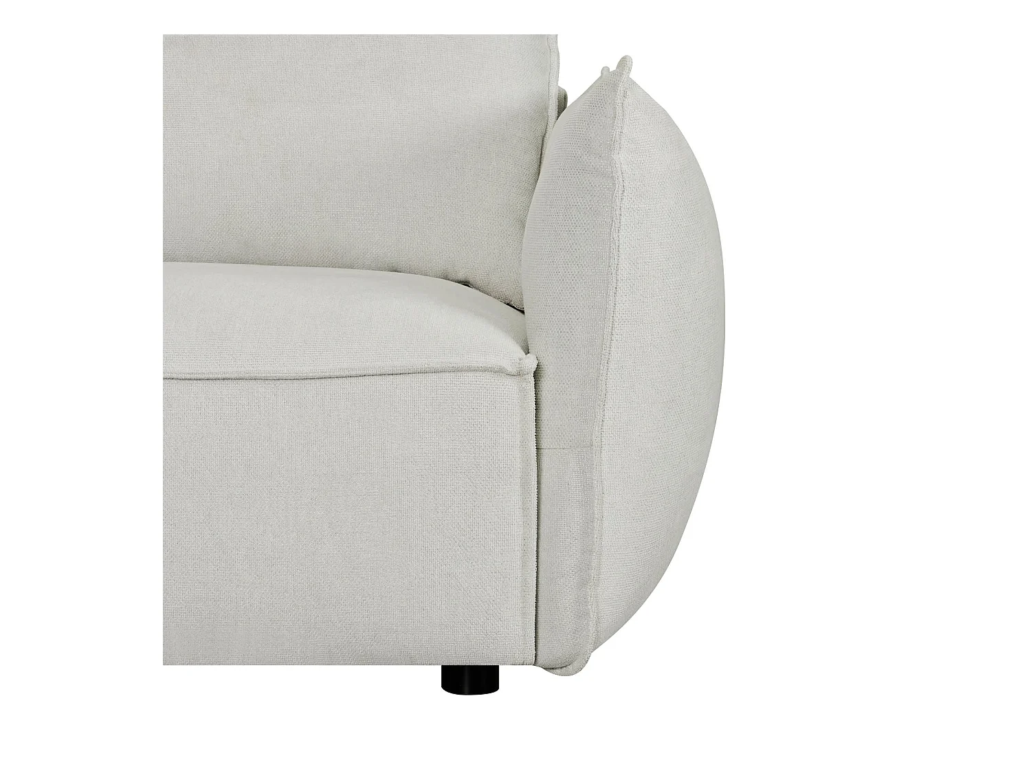 Canapé Oslo - 3 places - Tissu - Beige