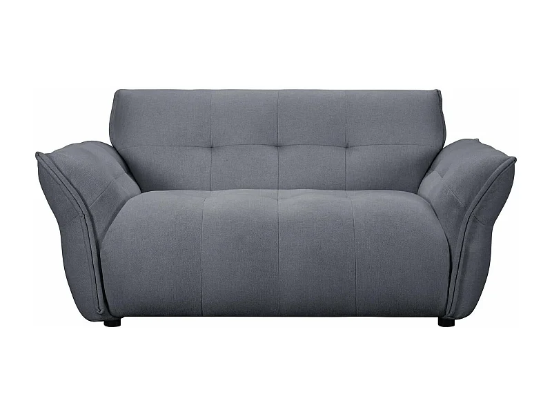 Sofa Lima - 2-Sitzer - Stoff - Grau