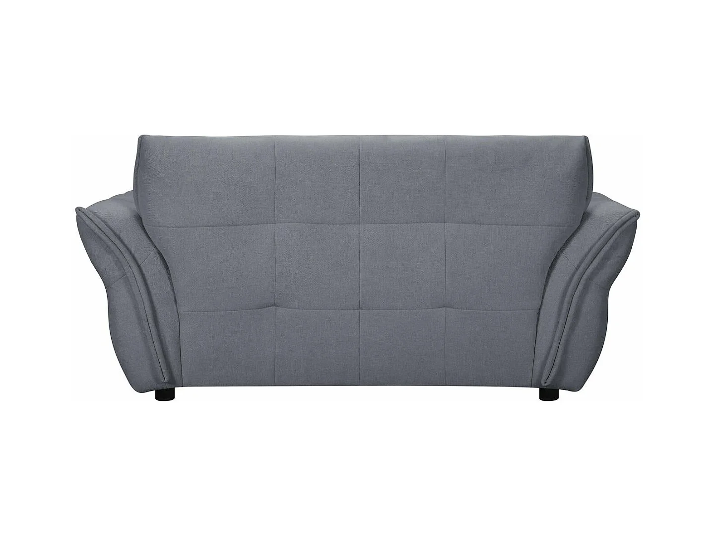 Canapé Lima - 2 places - Tissu - Gris