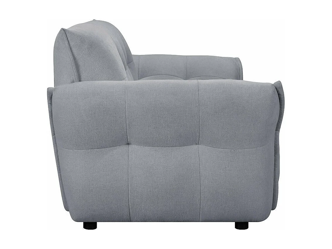 Canapé Lima - 2 places - Tissu - Gris