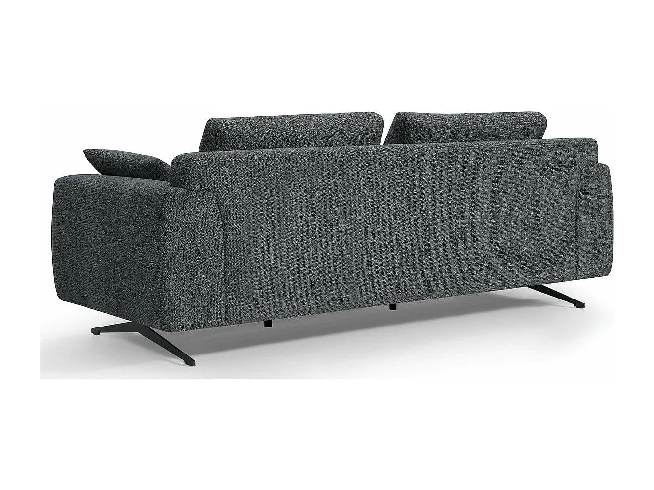 Canapé Detroit - 3 places - Tissu - Gris