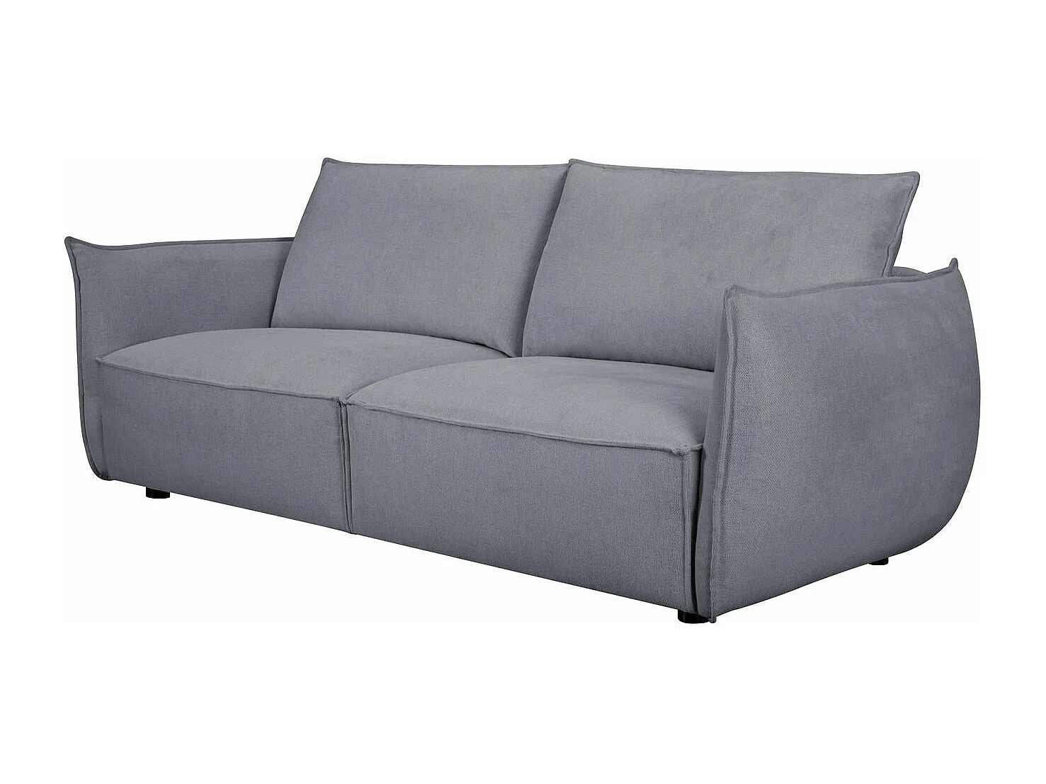 Canapé Oslo - 3 places - Tissu - Gris