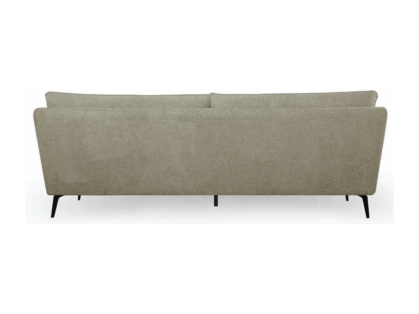 Canapé Bari - 3 places - Tissu - Beige