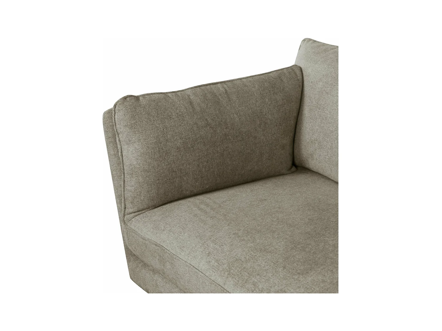 Sofa Bari - 3-Sitzer - Stoff - Beige