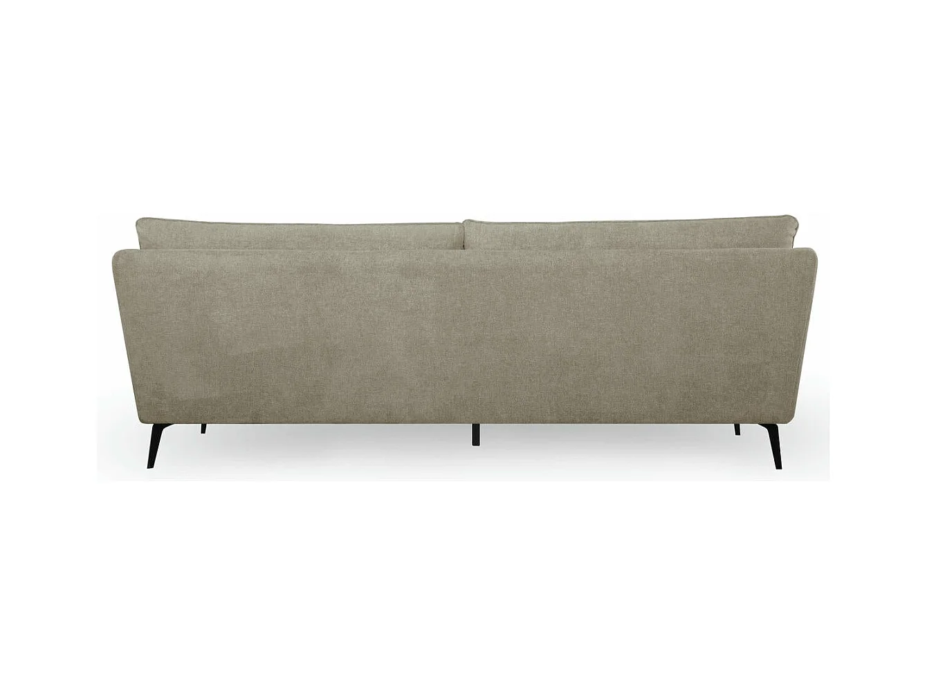 Sofa Bari - 3-Sitzer - Stoff - Beige