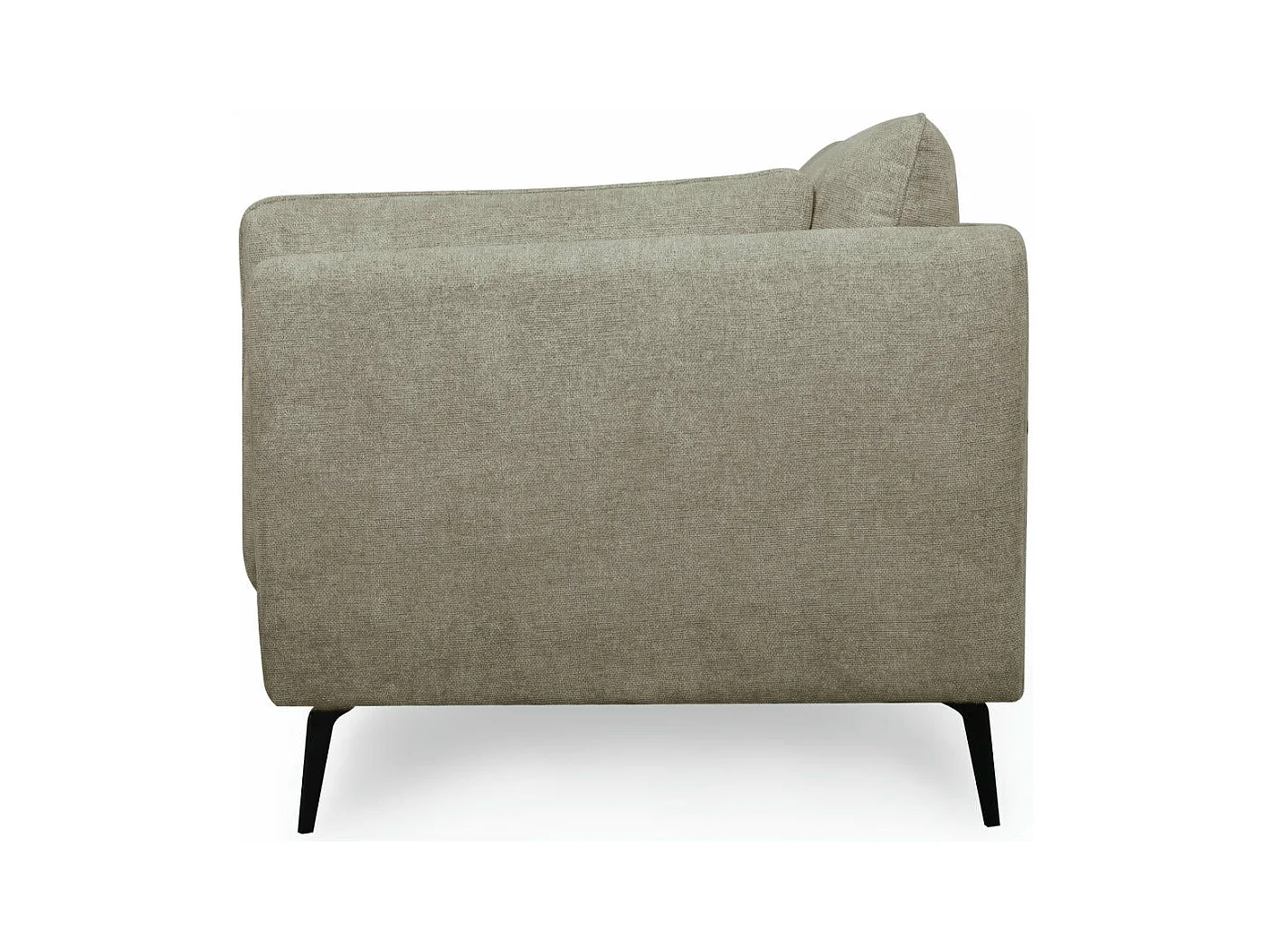 Sofa Bari - 3-Sitzer - Stoff - Beige