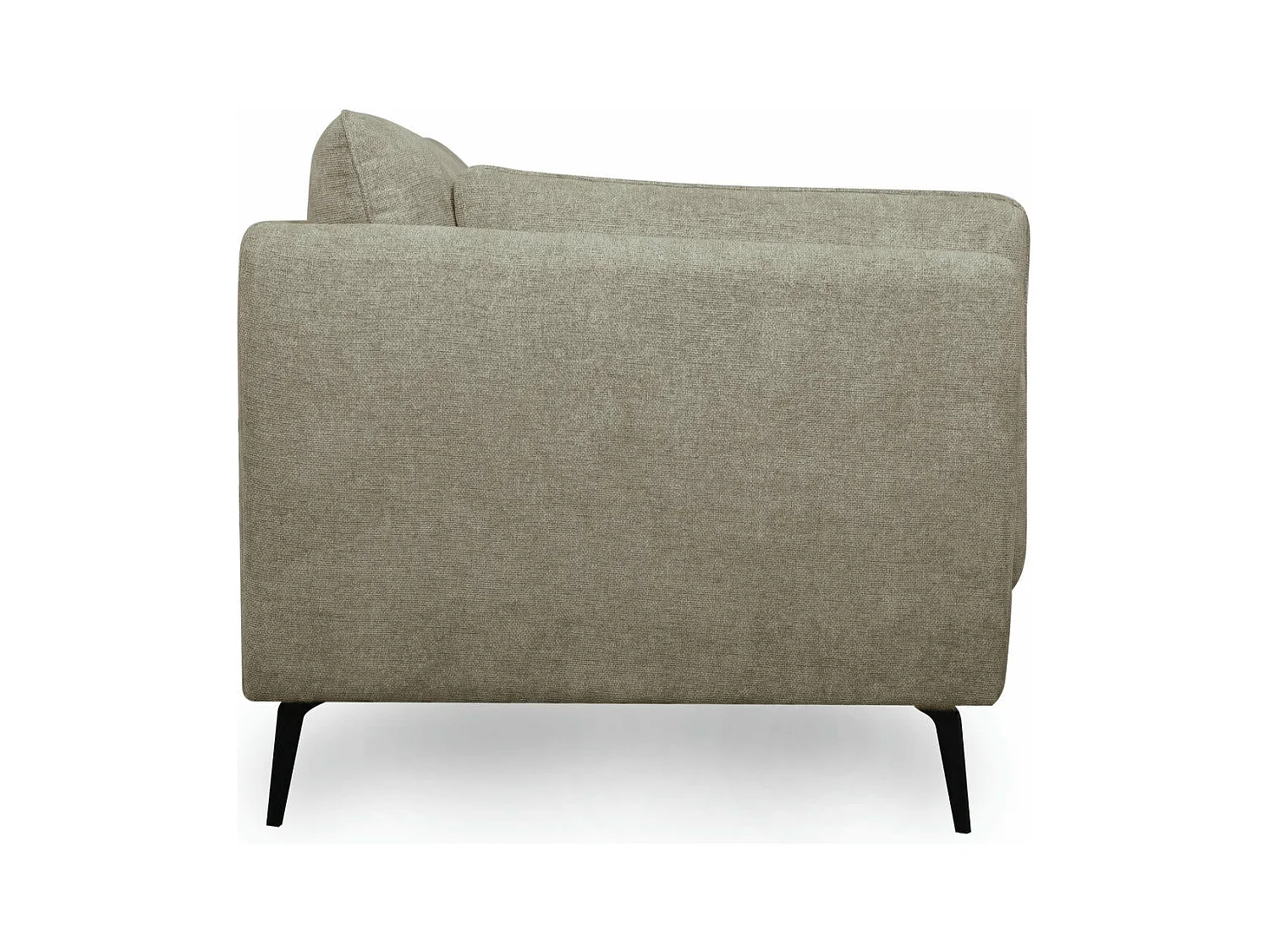 Sofa Bari - 3-Sitzer - Stoff - Beige