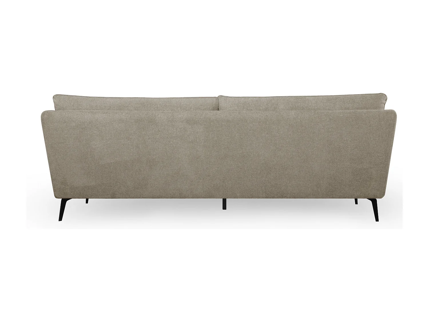 Canapé Bari - 3 places - Tissu - Beige