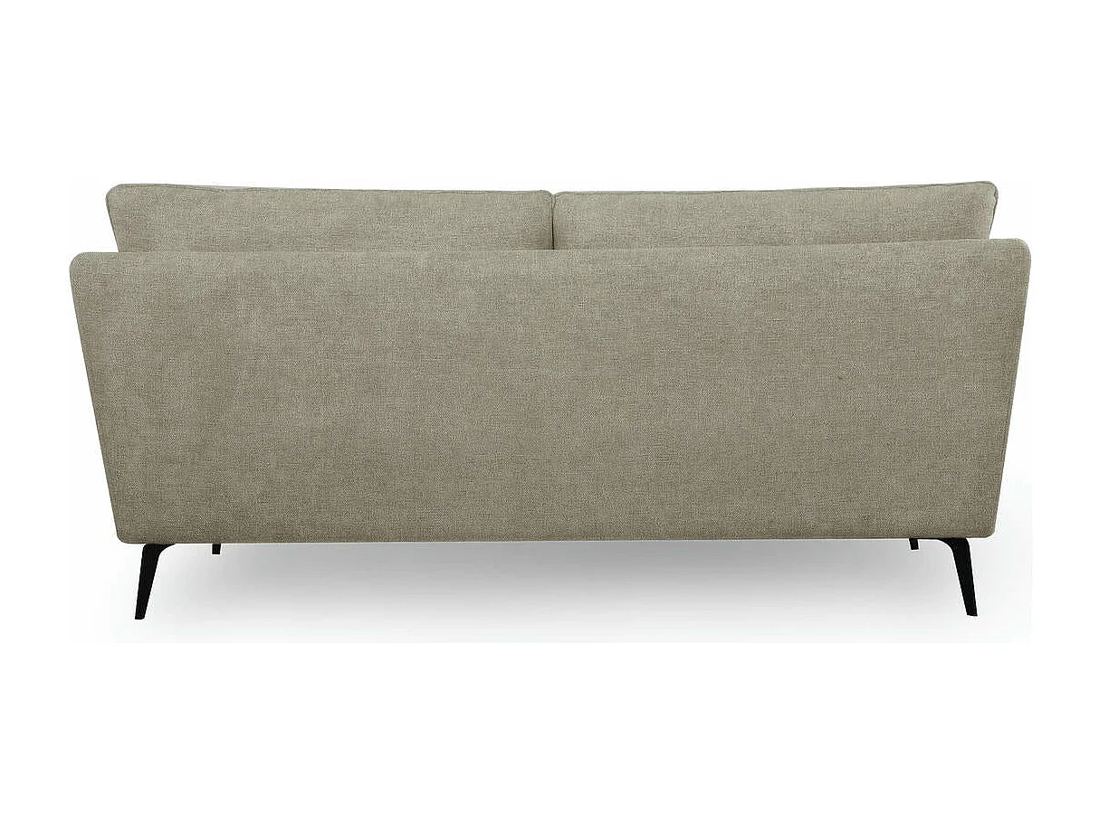 Canapé Bari - 2 places - Tissu - Beige