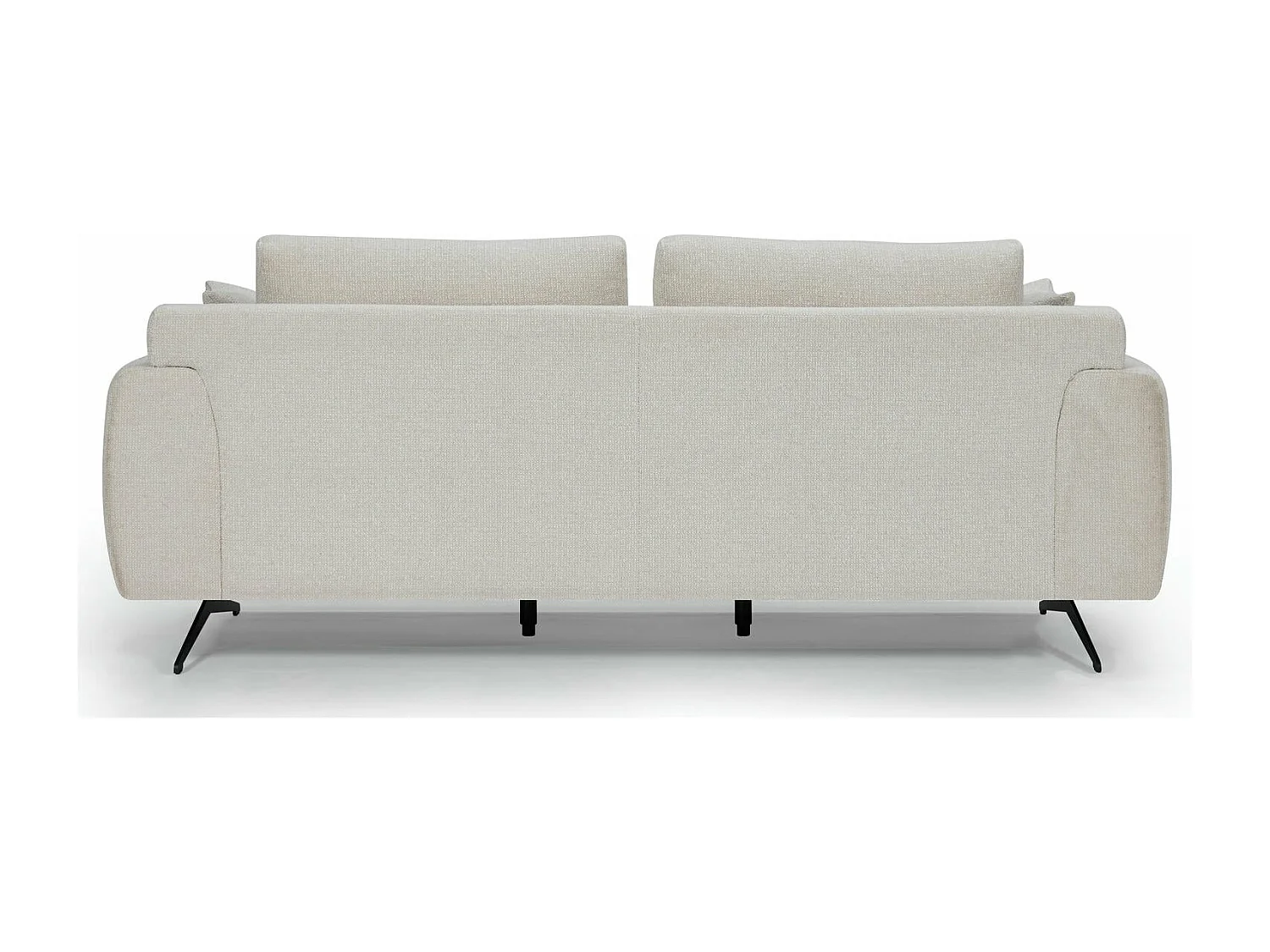 Canapé Detroit - 2 places - Tissu - Beige